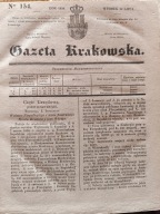 Gazeta Krakowska 1838 Żyrardów Błonie Sokule Wiskitki