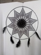 Łapacz snów Własnoręcznie wykonany na szydełku