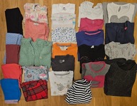Zestaw ubrań dziecięcych, r.116, 26 sztuk (5 zł sztuka)