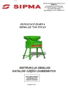 SIPMA ZP 2200 TYTAN - instrukcja obsługi, katalog części (2016-...)