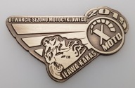 Znaczek, odznaka, blacha zlotowa, motocyklowa No.2054