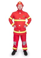 Kostium Strażaka Dla Dorosłych / Kostium Strój Karnawałowy / XL