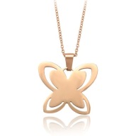 Naszyjnik Złoty MOTYL MOTYLEK Łańcuszek Pudełko
