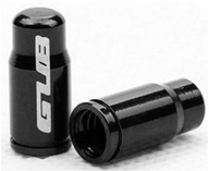 Aluminiowe nakrętki na wentyl PRESTA (2 szt)