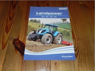 Landini Landpower 125 165 145 135 traktor ciągnik j.Polski prospekt folder.