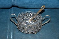 STARA CUKIERNICA ZE SZKLANYM WKŁADEM