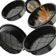 SITO OGRODOWE SITKO DO PRZESIEWANIA ZIEMI KOMPOSTU RĘCZNE REGULOWANE 36CM