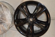 Felgi 7Jx17H2 ET 43 Seat 5x100 czarny połysk