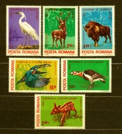 RUMUNIA** Leśne zwierzęta Mi 3705-10