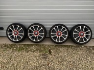 FIAT ABARTH ALUFLEGI Z OPONAMI KOŁA 205/40 R17 2018 ROK LATO