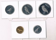 Wyspa Alhucemas - zestaw 5szt. Ptaki- 2014r