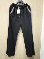 Czarne dresowe spodnie bawełna r. L/XL Studio Eleven Roma !!!