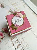 Exploding Box URODZINY | Róż i Złoto | Efekt WOW