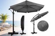 PARASOL OGRODOWY 3,5 M – ZACIEŃ CAŁY TARAS, NAJTANIEJ NA RYNKU +GRATIS