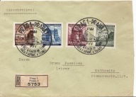 KATOWICE -PROTEKTORAT CZECH I MORAW -koperta -obieg 1941 rok -stemple