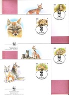 Kirgistan 1999 FDC 4 kop. WWF lis stepowy