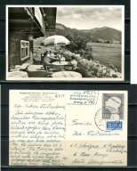 K13149) Niemcy: Balderschwang, Berggasthof Hubertus, gelaufen 1953