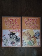 Wilk i Zając kultowa kreskówka vol 1 i 2 zestaw 2x VHS kaseta wideo