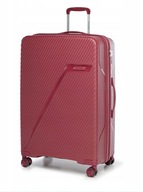 WITTCHEN - duża walizka , w kolorze bordowym o wymiarach 76 x 51 x 36