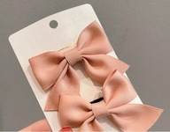 Spinka kokarda mała do włosów dla dziewczynki