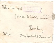 GENERALNE GUBERNATORSTWO -WISZNICE -koperta do LWÓW