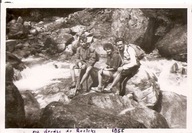 TATRY DROGA DO ROZTOKI -1955 rok -fotografa -mały format