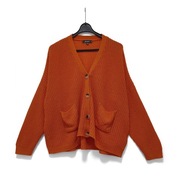 Damski Sweter Kardigan Oversize Pomarańczowy Missguided |R. Uni