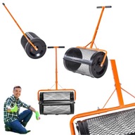 SIEWNIK RĘCZNY DO TRAWY ROZSIEWACZ DO NASION WARZYW REGULOWANY UCHWYT 67 CM