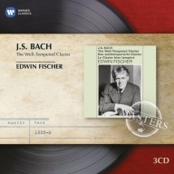 EDWIN FISCHER - J.S. BACH THE WELL - TEMPERED CLAVIER / 3CD