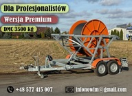 Przyczepa kablowa ciężarowa z hamulcem do nawadniania do światłowodów