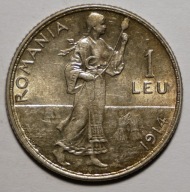 Rumunia 1 lej 1914
