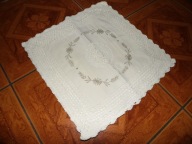 Poszewka szydełkowa na poduszke - 36 cm x 36 cm