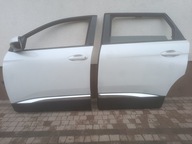 PEUGEOT 5008 II DRZWI LEWY TYL DO ZALOZENIA BIALA PERLA KWE 16-