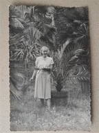 PRL kobieta Gliwice Palmiarnia 1953 (403a)