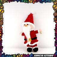 Mały, pluszowy Mikołaj