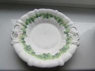 STARY TALERZ. ALTWASSER CARL TIELSCH. WAŁBRZYCH. MOTYW BLUSZCZU.