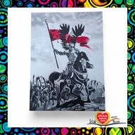 Sztuka Więzienna - Obraz akrylowy 'Rycerz husarii"