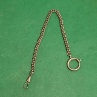 Zabytkowa dewizka do zeg. kieszonkowego 25,5cm