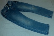 Spodnie rurki dziury H&M joggery 122 vT