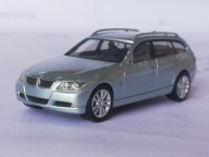 ~*~ ORYGINALNY HERPA..BMW 3ER TOURING (E91)..SREBRNY METALIK ~*~