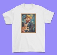 Koszulka z kotem BY VAN GOGH od KiciKici.com rozm. M x Fundacja KOT