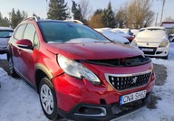 Peugeot 2008 2017r, SALON POLSKA, 1.2 Benzyna. Lekko uszkodzony przod. Jez