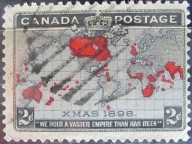 Kanada stary znaczek (1/10