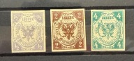 Księstwa niemieckie Lubeka zestaw Mi1,3,5 (*)