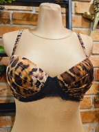 Gina tricot stanik biustonosz usztywniany bra panterka 70D 32D