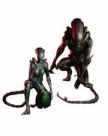 Figurka 3D CA 3D Studios - Alien - 16K - 1:6 - Druk 3D - POMALOWANA-