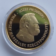 Medal 100 lat niepodległości Józef Piłsudski