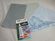 Zestaw naprawczy do basenu 3x łatki + klej. Zestaw nr.1 Mozaika