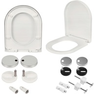 DESKA SEDESOWA WC KLOZETOWA TOALETOWA WOLNOOPADAJĄCA DO KOŁO CERSANIT ROCA