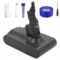 DYSON BATERIA AKUMULATORA V6 6000MAH 21,6V AKCESORIA, BATERIA ZASTĘPCZY